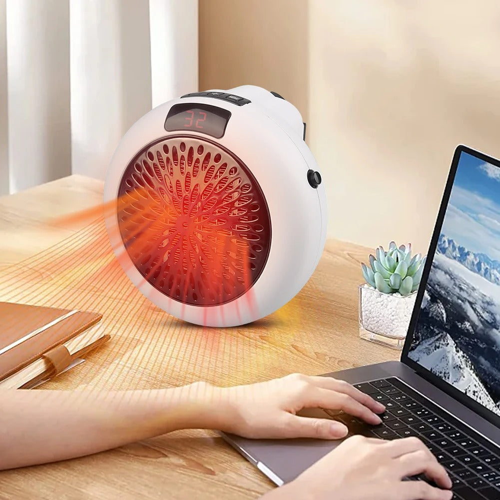 Calefactor portátil 900W con temporizador programable